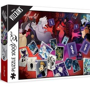 Trefl Villains Card Puzzle Disney 1000